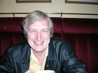 Alan in the Café Rouge, Guildford