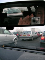 Potential mirror project shot in an A3 traffic jam