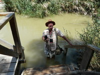 Alan in the River Jordan