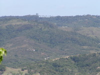 View from Grenade Hall signal station looking towards Cotton Tower