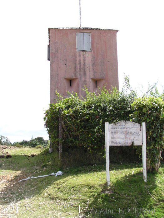 Cotton Tower signal station.