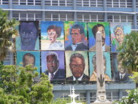 National Hero’s Square, Bridgetown.