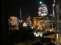 View from hotel window, Toronto