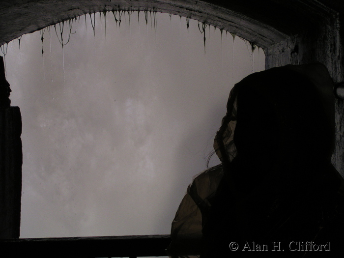 Behind the waterfall, Niagara