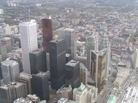 View from the CN tower, Toronto