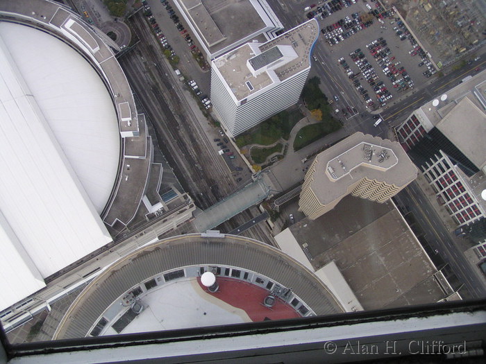 View from the CN tower, Toronto