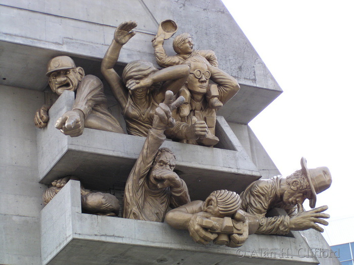 Skydome gargoyles, Toronto