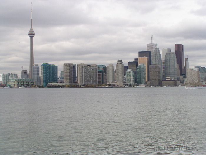 Toronto from the islands