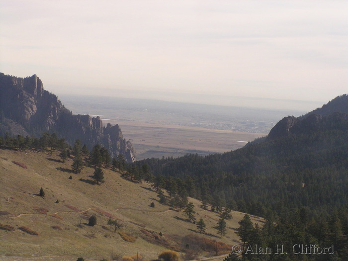 Leaving Denver by California Zephyr train