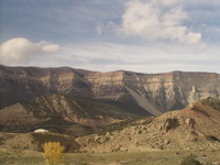 View from the California Zephyr train