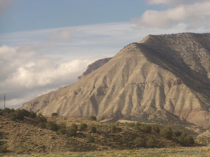 View from the California Zephyr train