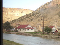 View from the California Zephyr train