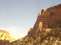 View from the California Zephyr train