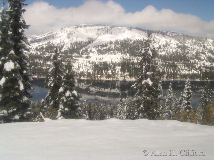 Donner lake west of Truckee