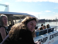 Margaret and Ben on the Santa Catalina Ferry