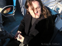 Ben on the Santa Catalina Ferry