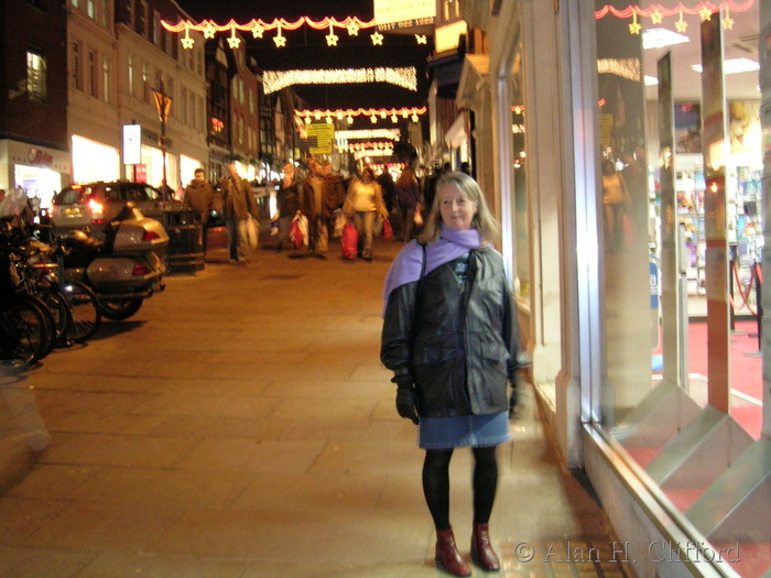 Guildford High Street at Christmas