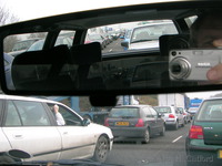 Potential mirror project shot in an A3 traffic jam