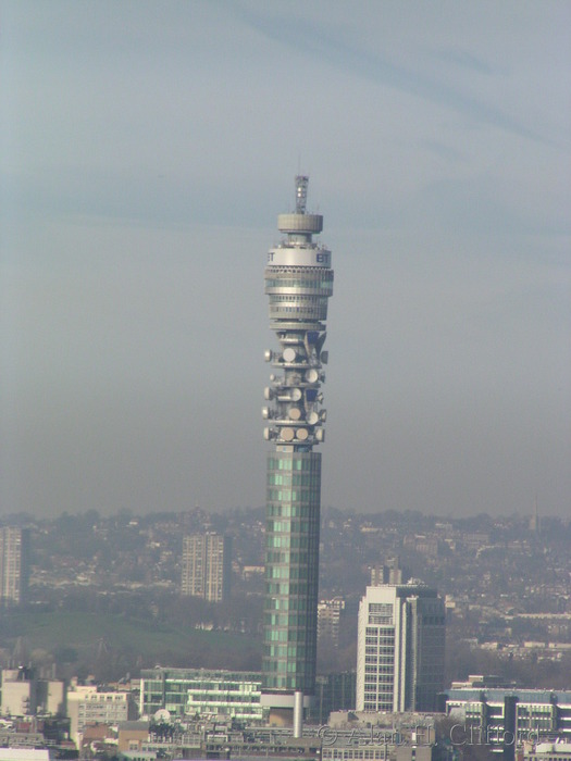 B.T. Tower from the London Eye