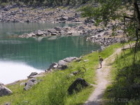 Margaret at Medicine Lake