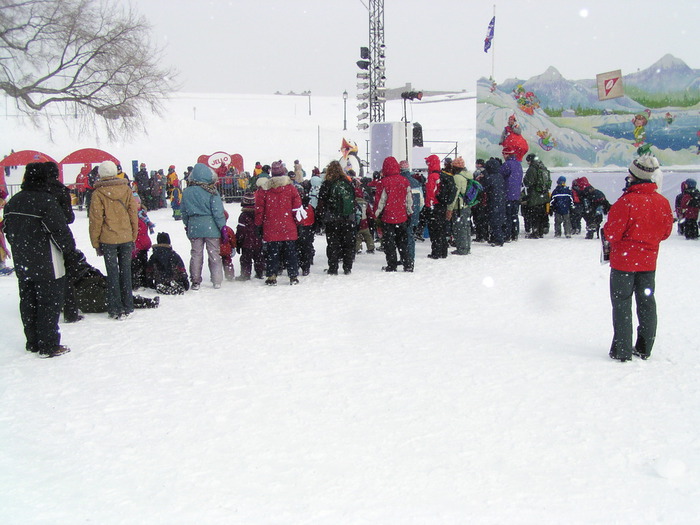 Margaret at the Carnaval de Québec