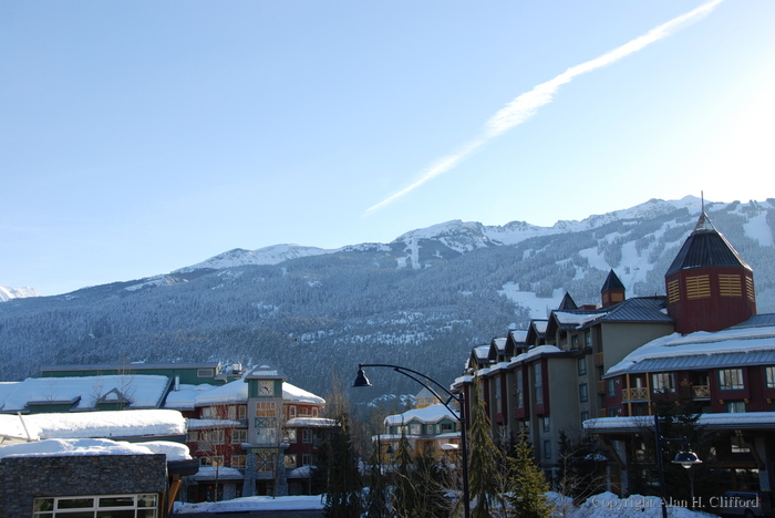 View from room balcony at the Pinnacle