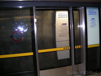 Waterloo station on the Jubilee line