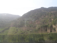 View from the train to Xi’an