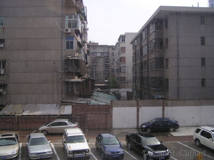 View  from the hotel in Xi’an