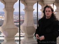 Ben on the Stone Gallery, St. Paul’s Cathedral