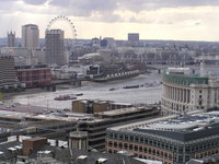 View from the Stone Gallery, St. Paul’s Cathedral