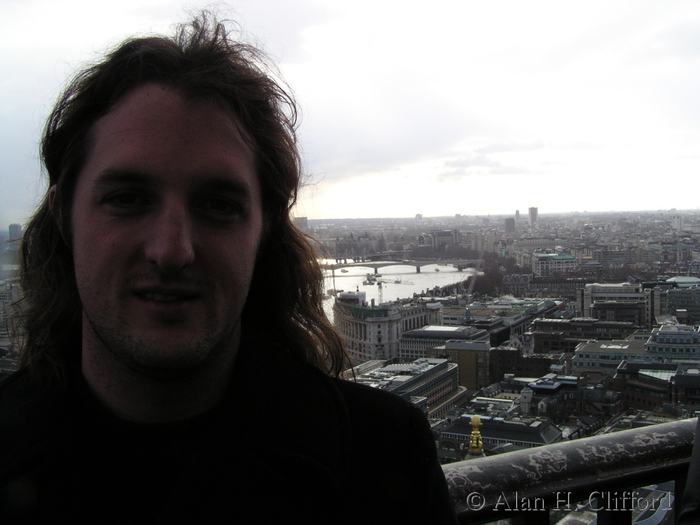 Ben on the Golden Gallery, St. Paul’s Cathedral