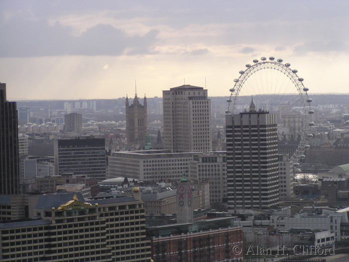 View from the Golden Gallery, St. Paul’s Cathedral