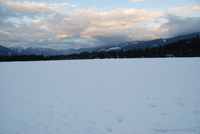 In the middle of Alta Lake