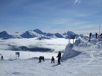 Above the clouds on Whistler Mountain