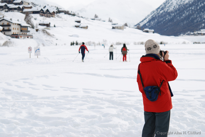 Margaret in Livigno