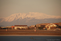 View from the departure lounge at Brescia