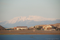 View from the departure lounge at Brescia