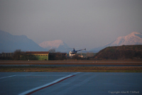 Helicopter at Brescia airport