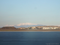 View from the departure lounge at Brescia