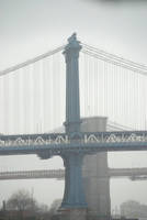 Brooklyn Bridge and Manhattan Bridge