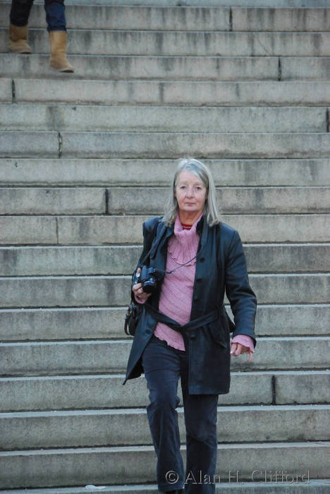 Margaret at Bethesda Terrace