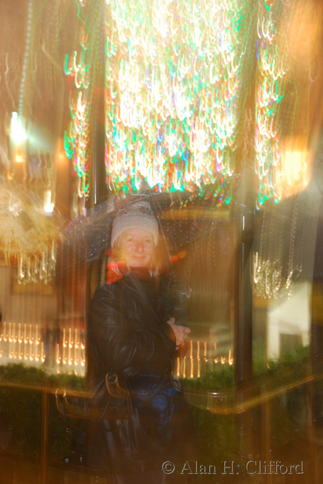 Margaret in Rockefeller Plaza