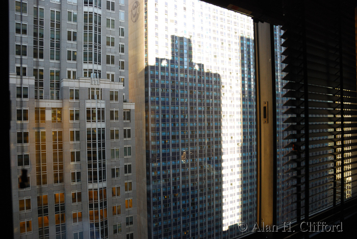 View from our hotel room, Sheraton, New York