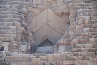 Entrance to the Great Pyramid