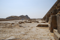 East side of the Great Pyramid