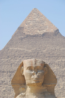 The Sphinx and the Khafre Pyramid