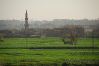 View from the ring road bridge over the Nile