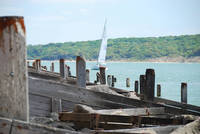 Groynes at Hurst Point