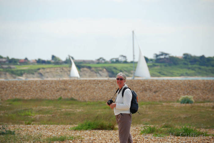 Margaret at Hurst Point